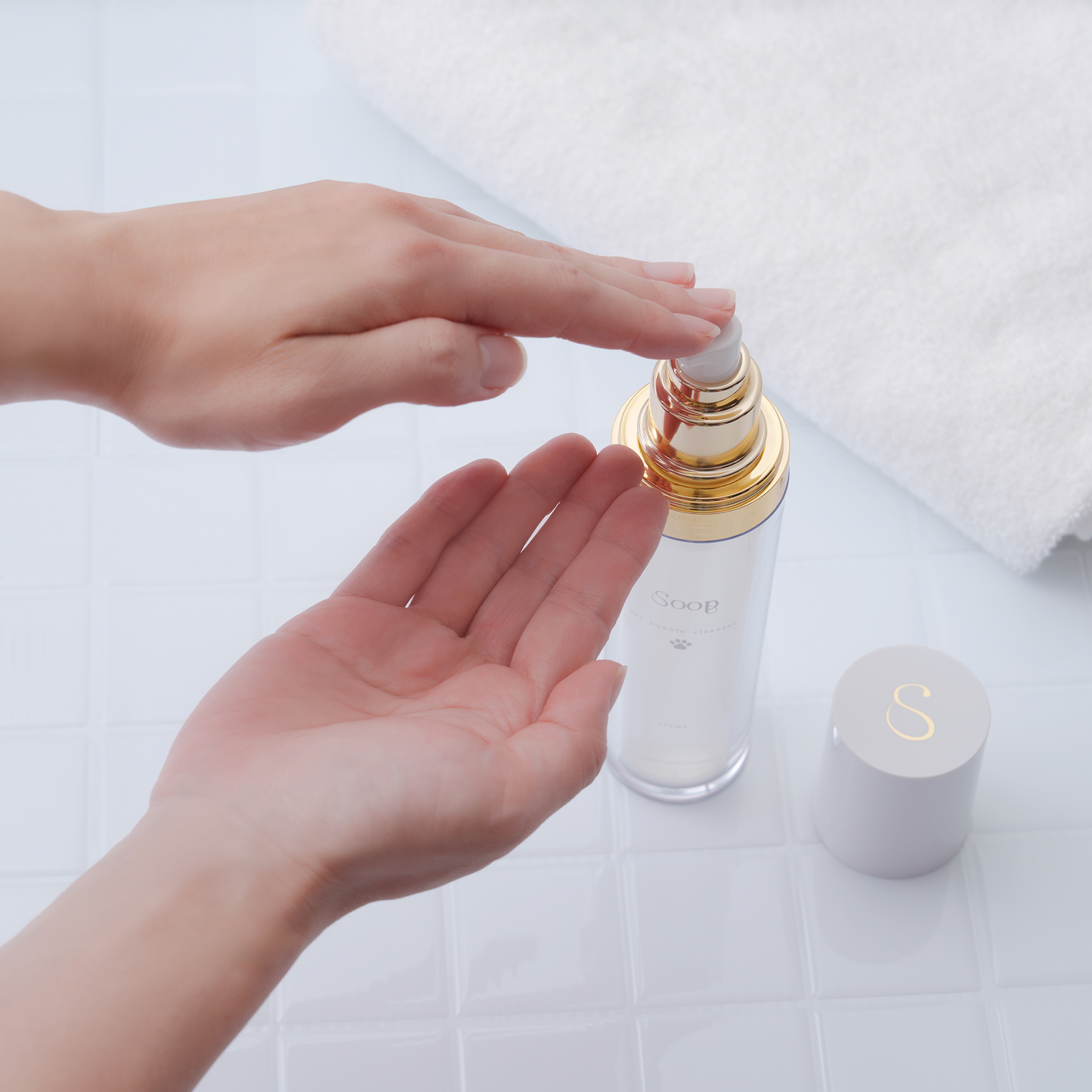 pet bubble cleanser